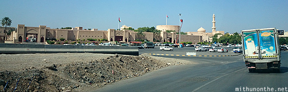 Nizwa fort road Oman