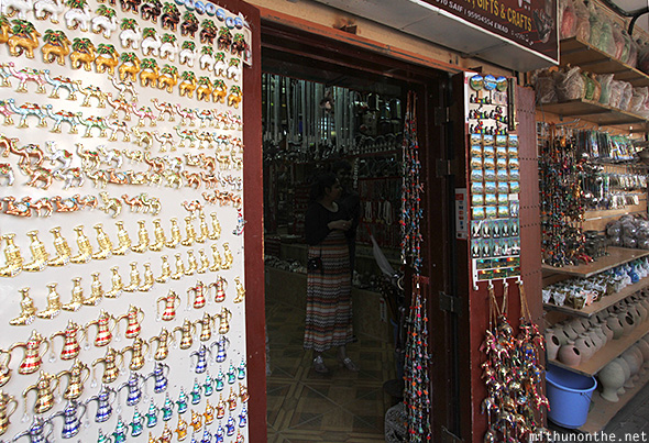 Souvenir shops Nizwa fort Oman