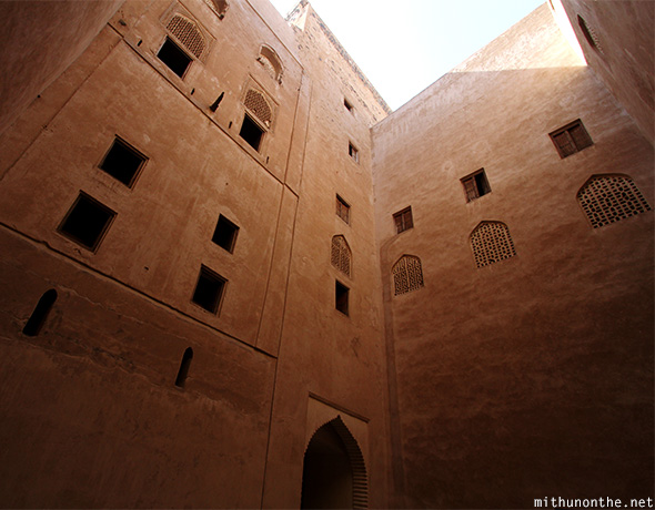 Inside Jabreen castle Oman