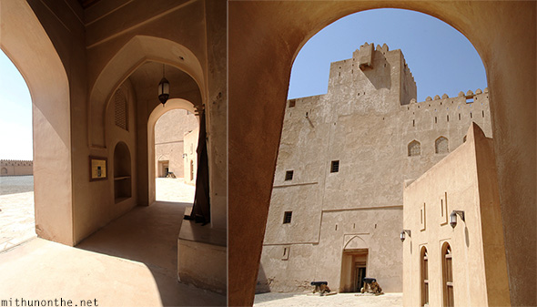 Jabreen castle inside Oman