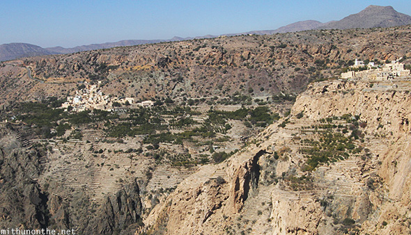 Jebel al Akhdar villages Oman