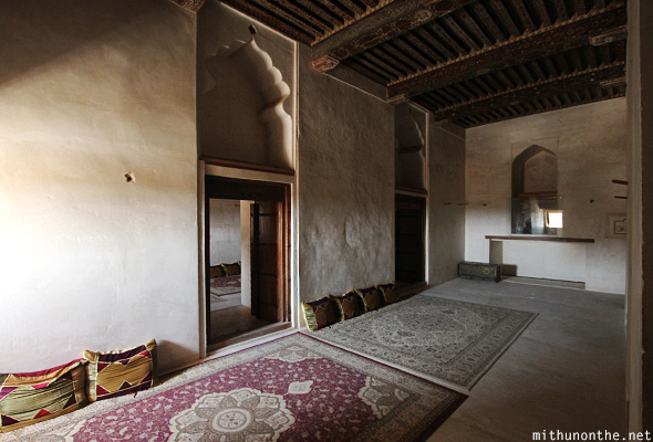 Living room Jabreen castle Oman