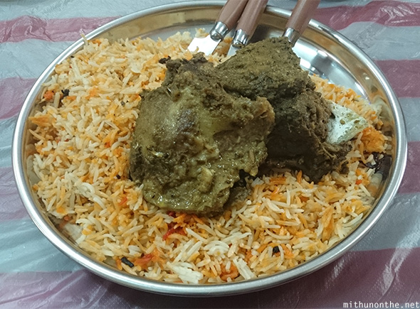 Mandi biriyani mutton Oman