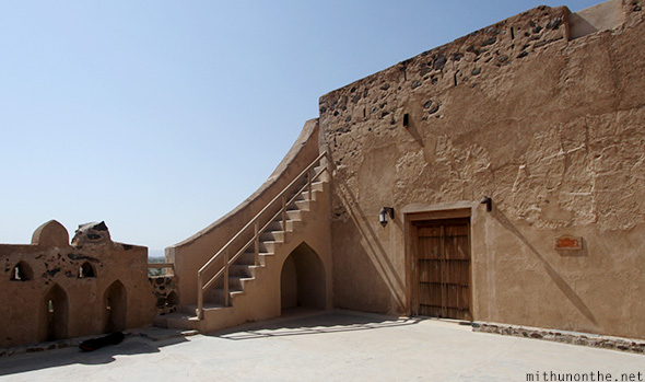 Roof Jabreen castle Oman