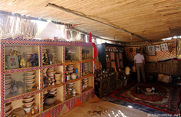 Bedouin tent display artifacts Oman