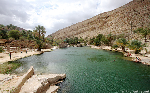Lake Wadi Bani Khalid Oman