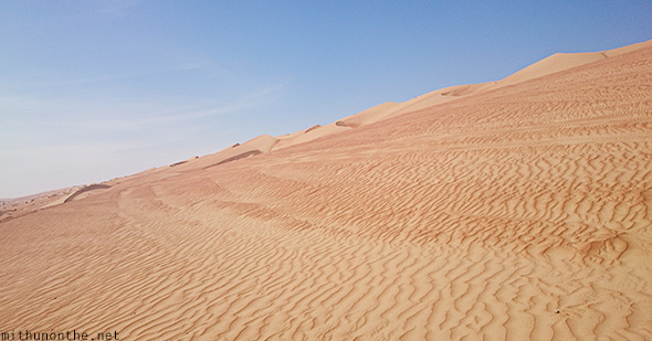 Sand dune desert Oman