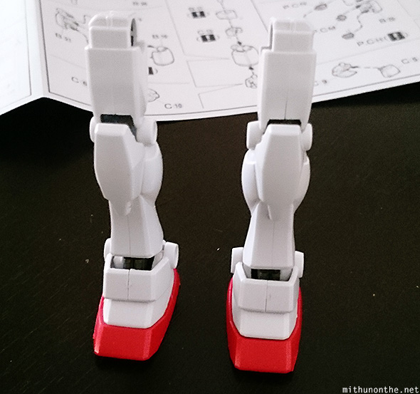 Gundam legs Gunpla model kit