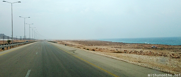 Muscat Sur coastal highway Oman