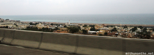 Quriyat highway town Oman