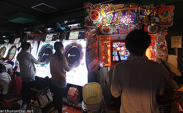Mai Mai Taiko drums arcade Akihabara