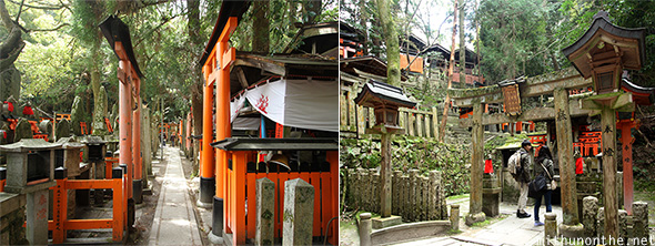 Fushimi Inari cemetery tribute Kyoto