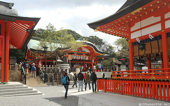 Fushimi Inari red temples Kyoto