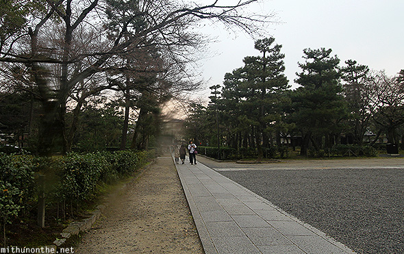 Path Kenninji temple Kyoto Japan