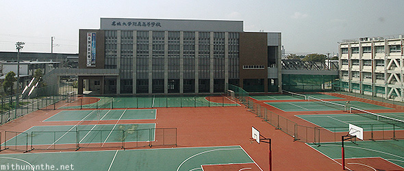 School basketball volleyball Japan