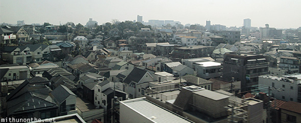 Tokyo neighbourhood houses Japan