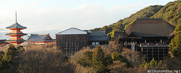 Kiyomizu Dera panorama Kyoto