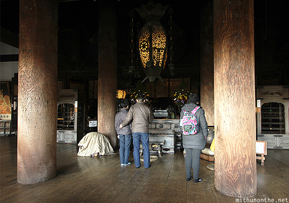 Kiyomizu Dera prayer hall Kyoto