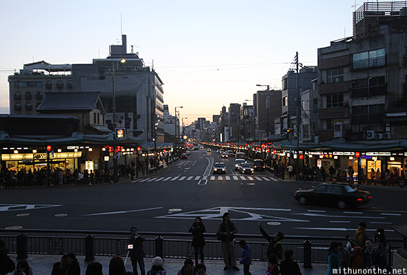 Kyoto Shijo street Japan