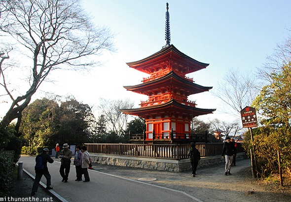 Pagoda Kiyomizu Dera viewpoint