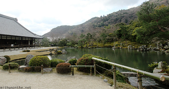 Tenryuji temple lake Arashiyama