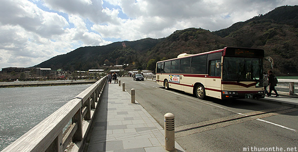 Togetsukyo bridge Arashiyama Kyoto