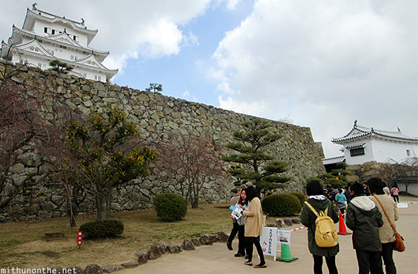 Himeji castle main keep Japan