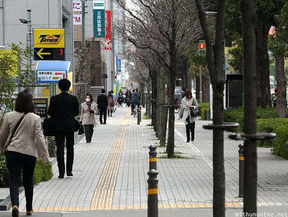 Himeji city pavement design Japan