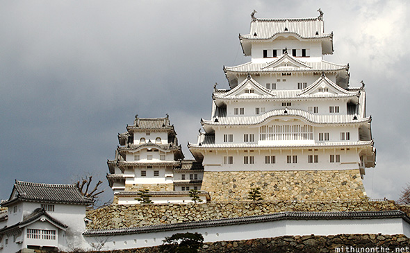 Main keep Himeji castle Japan