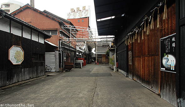 Nadagiku Shuzo sake brewery Himeji