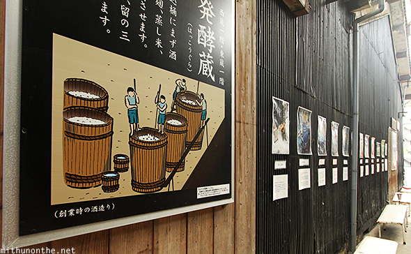 Nadagiku Shuzo sake brewery history Himeji