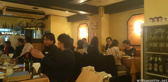 Panas Indian restaurant Tokyo Japan