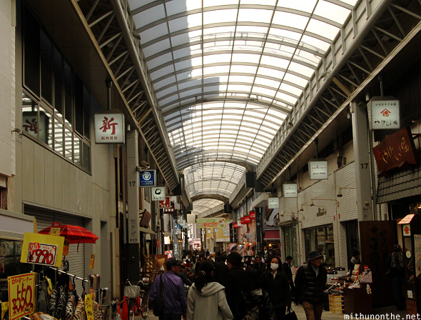 Shopping arcade Asakusa Tokyo