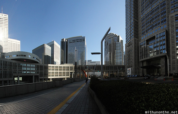 Entrance to Tokyo Metropolitan Government Building