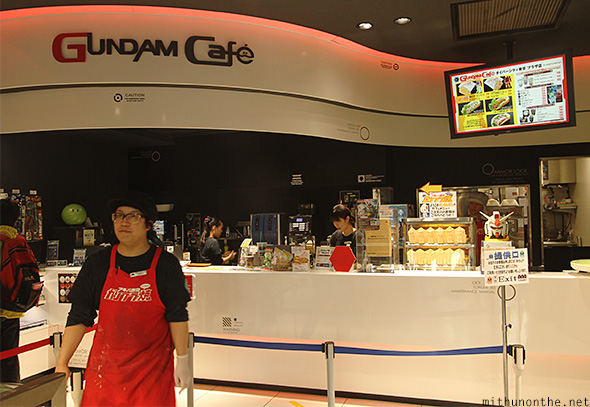 Gundam Cafe Odaiba Tokyo Japan