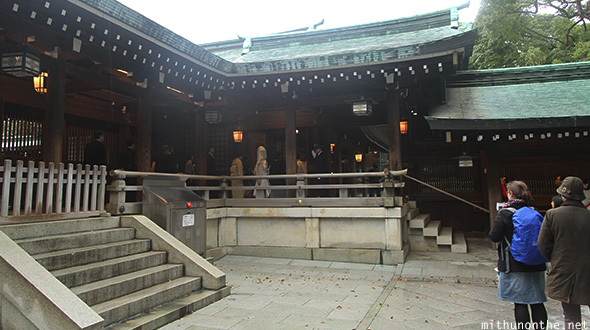 Japanese wedding hall Meiji Tokyo