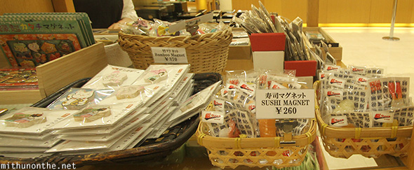 Sushi magnet souvenirs Japan