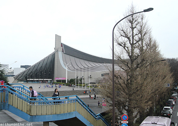 Yoyogi gymnasium Tokyo Japan