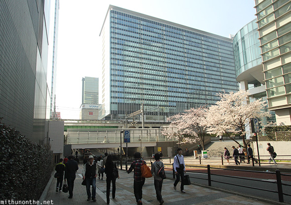 Akihabara office building Tokyo Japan