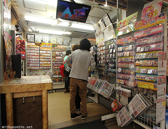 Card shop Akihabara Tokyo