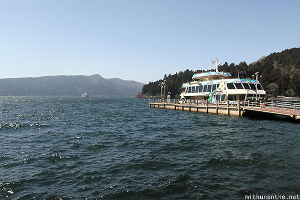 Lake Ashi cruise docking port Hakone