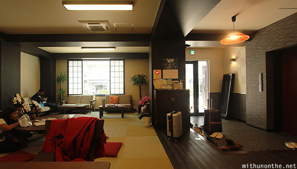 Lobby Space Hostel Tokyo Japan