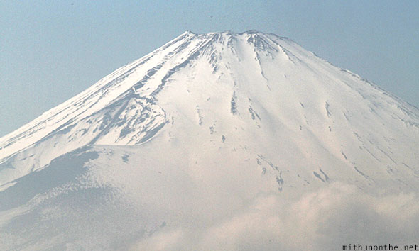 Mount Fuji peak Hakone Japan