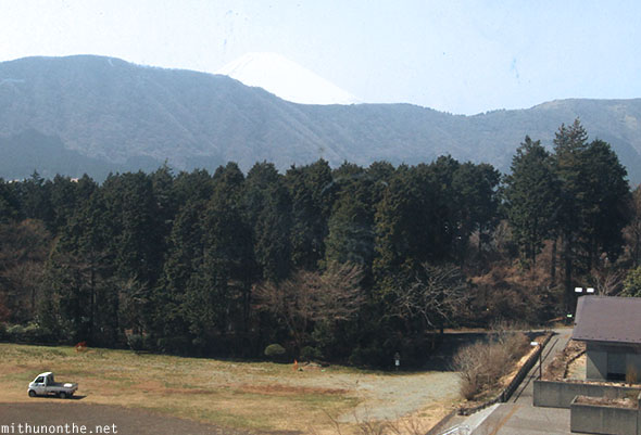 Views from Hakone ropeway Japan