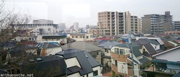 Tokyo residential suburb Japan