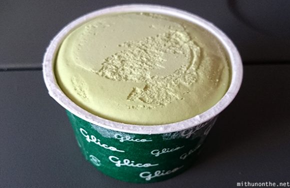 Glico macha green tea icecream