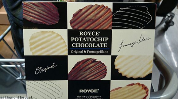 Royce potato wafer chocolate