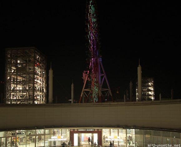 Ferris wheel Venus Fort mall night