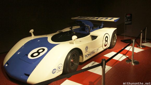 Toyota 7 on display museum Odaiba