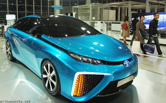 Toyota FCV electric car Japan